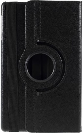 Flip Cover Din Piele Rotativă Neagră iPad 2019/2020/2021 10.2''