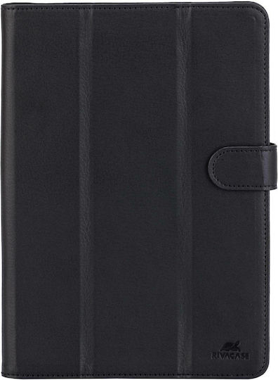 Rivacase 3134 Husa Flip Cover Din Piele Neagră Universal 8"