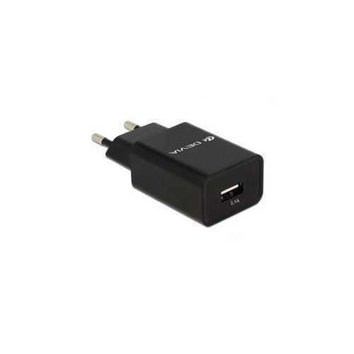 Devia Incarcător Fără Fir Cu Port USB-A 12W Negru (DVCH-300196)