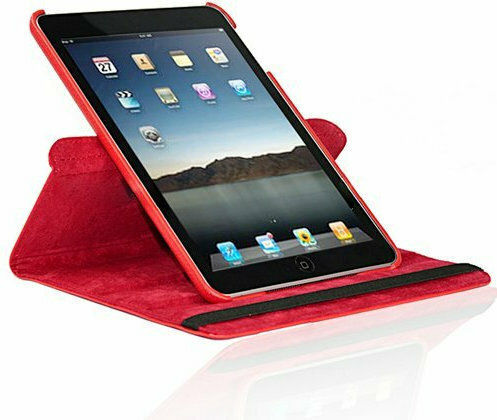 Rotating Flip Cover Περιστρεφόμενη Κόκκινη (iPad 2017/2018 9.7")