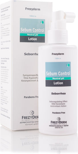 Frezyderm Sebum Control Lotion Μαλλιών κατά της Λιπαρότητας Seborrhea 100ml