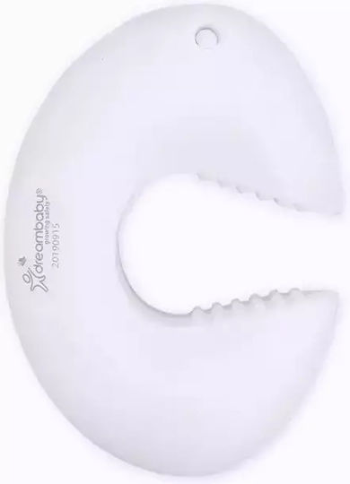 Dreambaby Протектор за пръсти от врати от Силикон в Бял Цвят 1бр