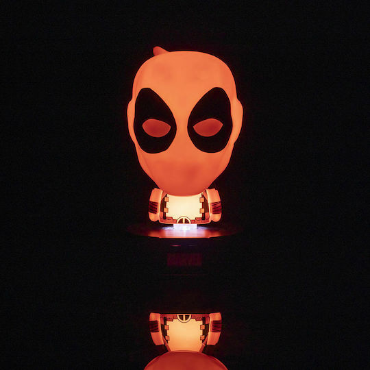 Paladone Παιδικό Διακοσμητικό Φωτιστικό Deadpool Κόκκινο
