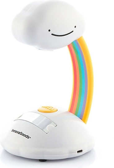 InnovaGoods Led Kids Projector Lamp Libow with Design Projection Multicolour 10x10x16εκ.
