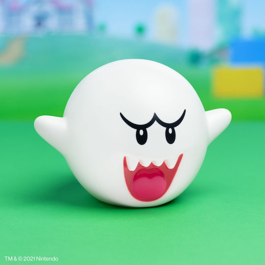 Paladone Детско Декоративно Осветление Super Mario Boo Бял 14x14x11εκ.