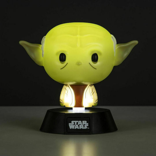 Paladone Kinder Dekorative Lampe Star Wars Yoda Grün 10εκ.