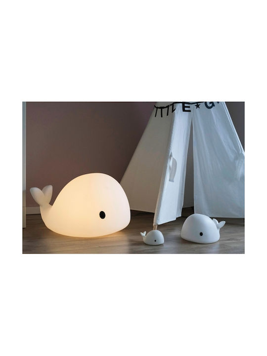 Flow LED Детско Декоративно Осветление Touch Moby с Промяна на Цветовете Бял 30x22x18εκ. Flow LED Детско Декоративно Осветление Touch Moby с Промяна на Цветовете Бял 30x22x18εκ.