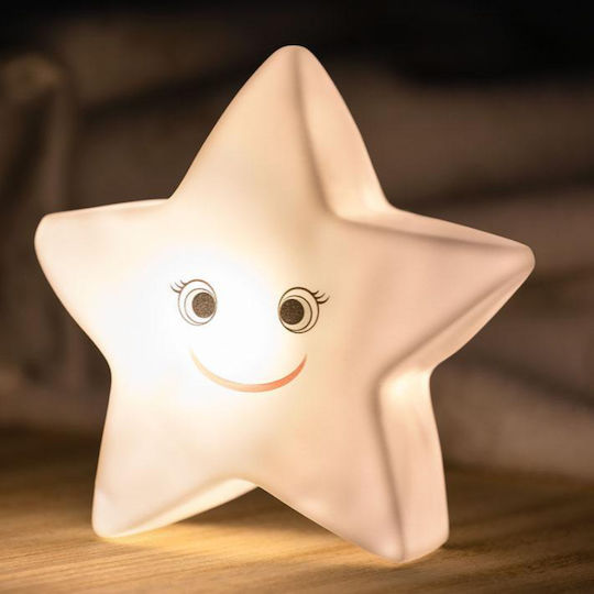 Kiokids Led Kids Decorative Lamp Little star with Color Changes White 15x13cm