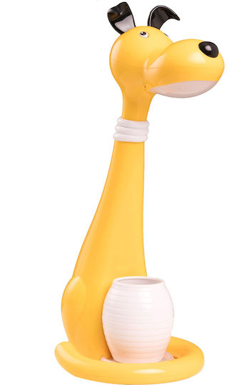 Com Led Kids Desk Lamp Dog Yellow