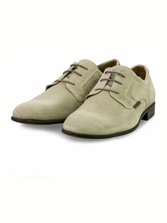 Commanchero Original Men's Suede Casual Shoes Beige