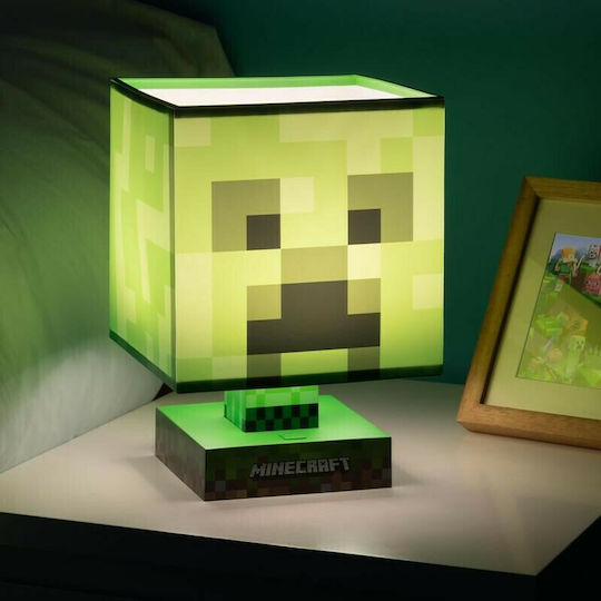 Paladone Lampă decorativă pentru copii Minecraft Creeper Verde