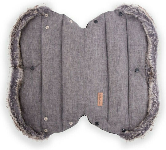 Kikka Boo Γάντια Καροτσιού Μαύρα Hand Muff