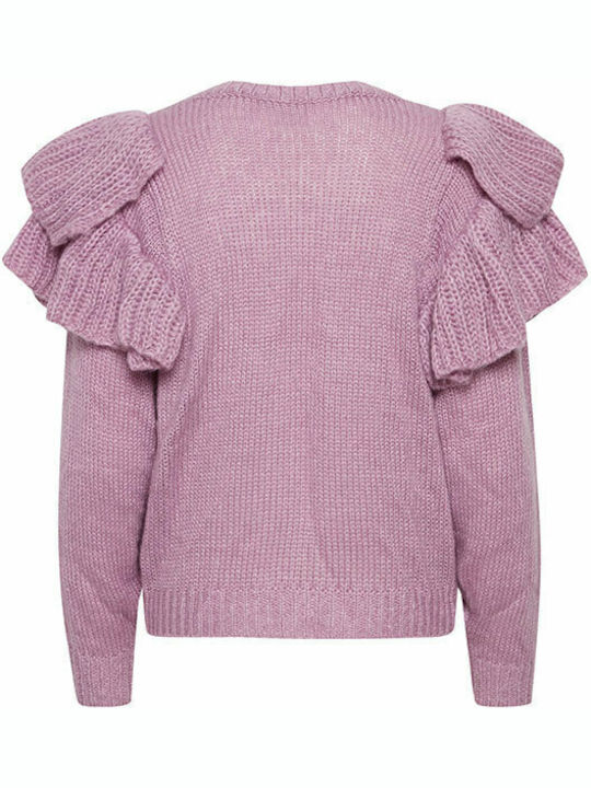 Women's Long Sleeve Sweater Lavender Herb