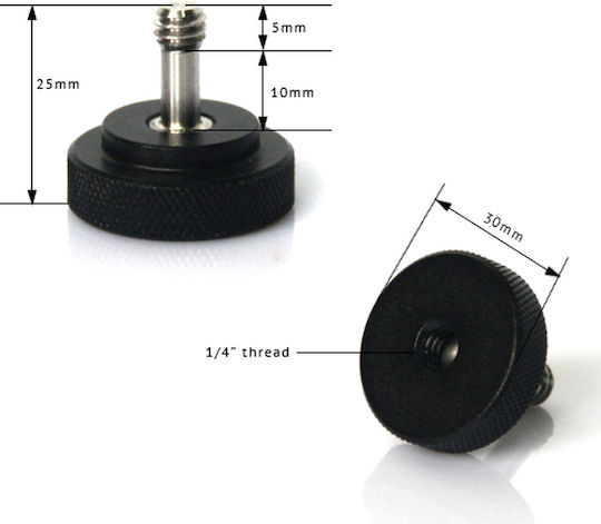 SmallRig Quick Release Thumb Screw with 1/4 inch Thread