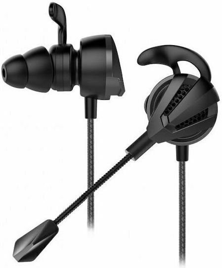 White Shark Blackbird Earhook / In Ear Gaming Headset with Connection 3.5mm