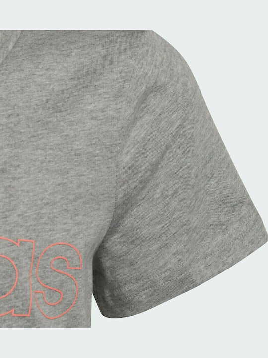 Kinder-T-Shirt Gray Performance