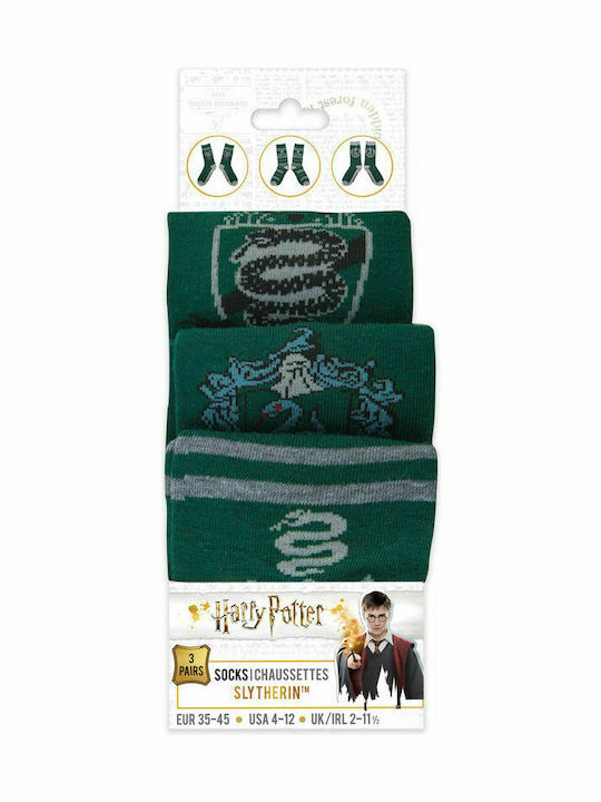 Cinereplicas Unisex Κάλτσες Με Σχέδια Πράσινες 3Pack