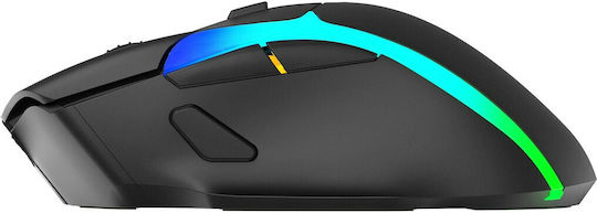 Marvo M729W Ασύρματο RGB Gaming Ποντίκι 4800 DPI Μαύρο