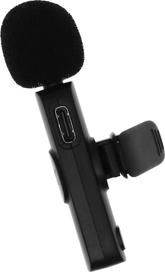V30 Wireless Condenser (Small Diaphragm) Microphone Πέτου, Clip On Journalistic Lightning