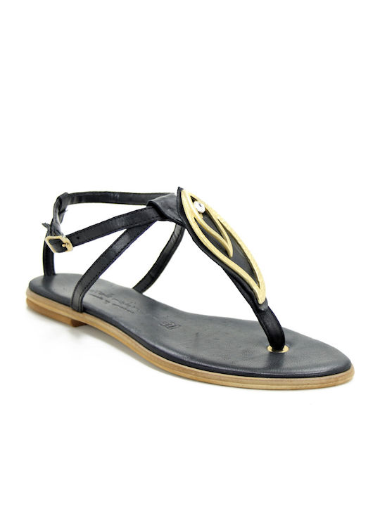 Robinson Women's Flat Sandals in Black Color