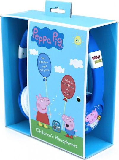 OTL Peppa Pig George Rocket Kabelgebunden Kinder Am Ohr Kopfhörer Blau