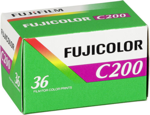 Fujifilm Color Negative Fujicolor C200 Roll Film 35mm (36 Exposures)