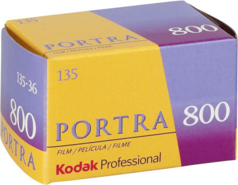 Kodak Color Negative Portra 800 Roll Film 35mm (36 Exposures)