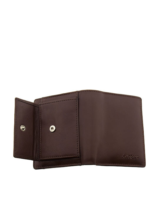 Leather Men's Wallet with RFID Coffee