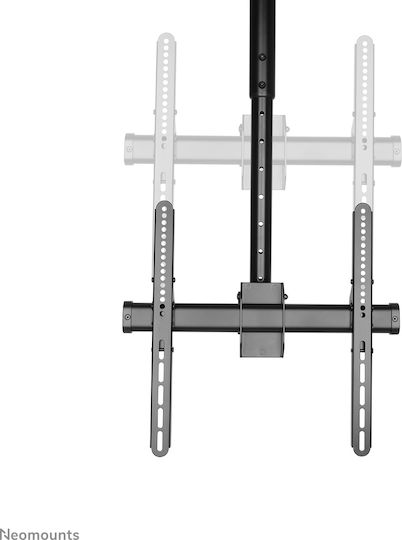 Newstar NM-C440BLACK Suport TV De Tavan Cu Braț De Extensie Până La 60" Și 50kg