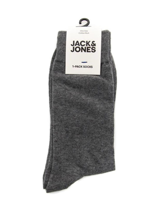 Jack & Jones Bărbați Șosete Uni Gri 1Pachet