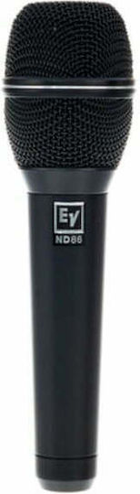 Electro-Voice ND86 Δυναμικό Микрофон XLR Ръчно изработено за Вокали в Черен Цвят