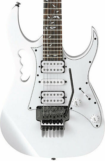 Ibanez JEMJR Electric Guitar Stratocaster with HSH Pickup Configuration White