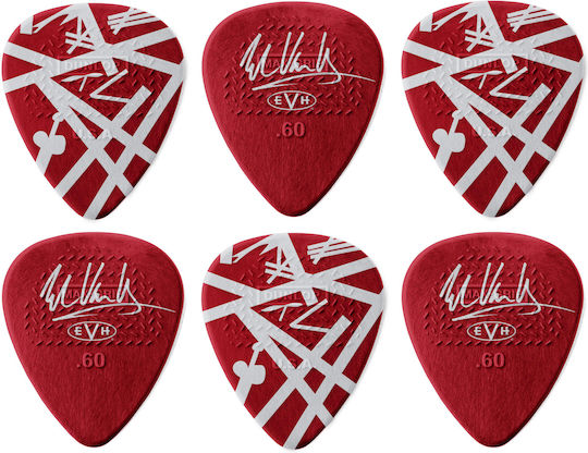 Dunlop Guitar Picks EVH Shark Guitar Thickness 0.60mm Set 6pcs