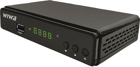 WIWA H.265 2790Z H.265 Maxx Ψηφιακός Δέκτης Mpeg-4 HD (720p) με Λειτουργία PVR (Εγγραφή σε USB) Συνδέσεις SCART / USB