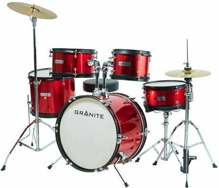 Granite Rock Red JBJ1049A Drum Set