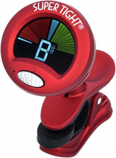 Snark Chromatic Tuner / Metronome Snark ST-2 Clip-on in Red Color