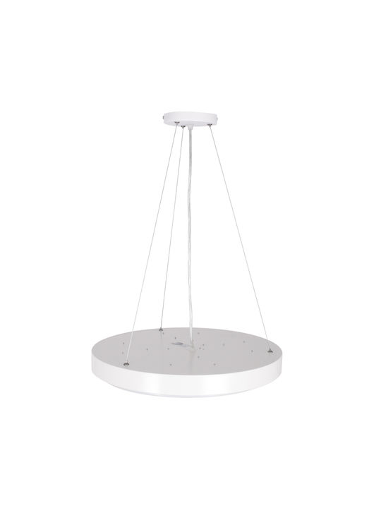 GloboStar Casper Pendant Light White 45cm