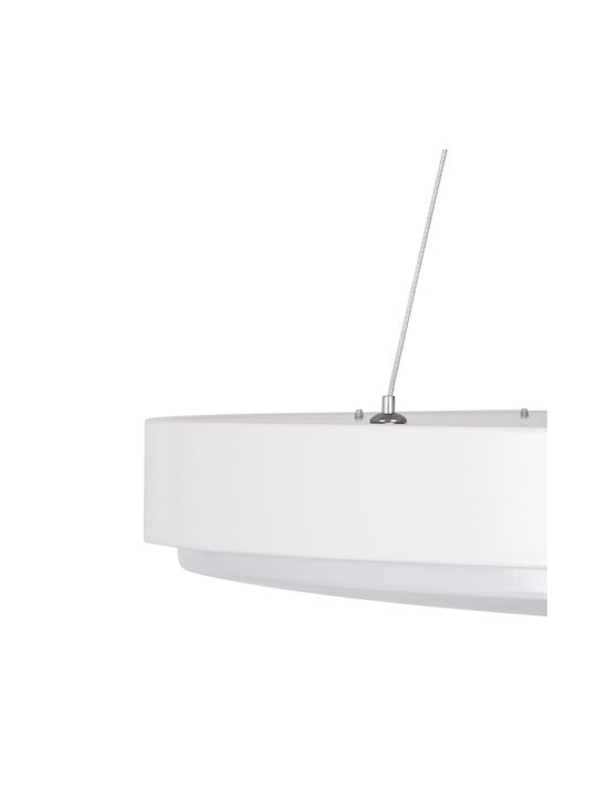 GloboStar Casper Pendant Light White 45cm