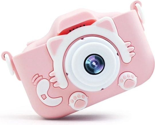Q1 Kitty Kids Kinderkamera 12MP Rosa