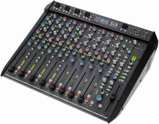 SSL Big Six Consolă Analogică 12 Canale cu Putere fantomă & 5 Intrări XLR