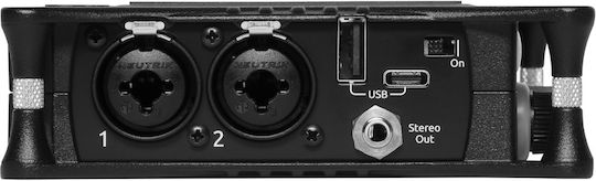 Sound Devices MixPre-6 II Polyphonic Digital Portable Recorder Battery/Power for Recording on Memory Card with Phantom Power and USB Power Supply