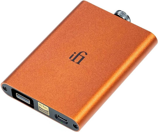 iFi Audio Hip 2 Portable Digital Headphone Amplifier 2 Channels with DAC, USB, and Jack 3.5mm