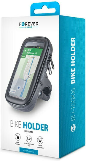 Forever Bike Holder 4" Βάση Κινητού Μοτοσυκλέτας με Θήκη για το Τιμόνι