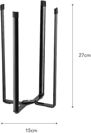 Yamazaki Bag Support Base Plastic 12x9.5x26.5cm Black