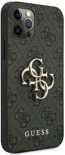 Guess Back Cover Plastic Gray (iPhone 12 Pro Max)