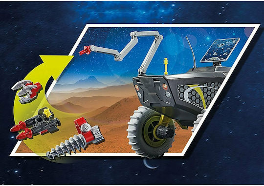 Playmobil Weltraum Mission zum Mars mit Raumfahrzeugen für 6-12 Jahre