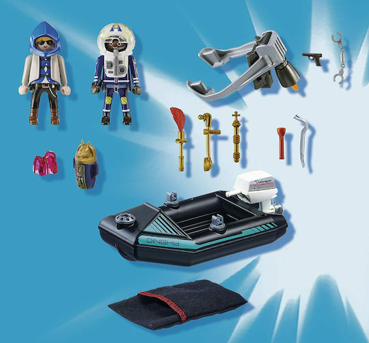 Playmobil City Action Jet Pack with Boat for 5-10 years old