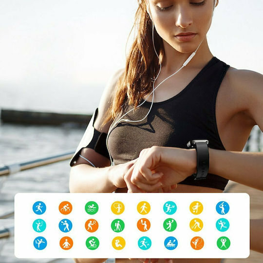 Joyroom JR-FT1 Pro 46mm Smartwatch mit Pulsmesser (Schwarz)