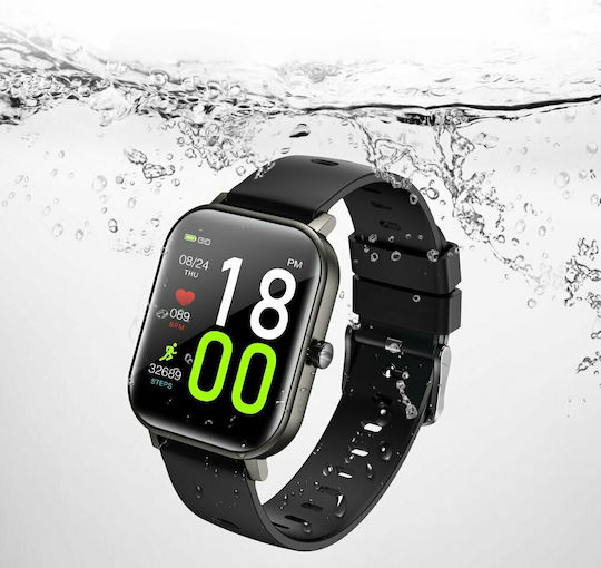 Joyroom JR-FT1 Pro 46mm Smartwatch mit Pulsmesser (Schwarz)