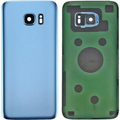 Batterieabdeckung Blau für Galaxy S7 Edge